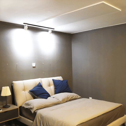 Ultra-thin infrared heating panel on ceiling HH1206A (120x60cm)