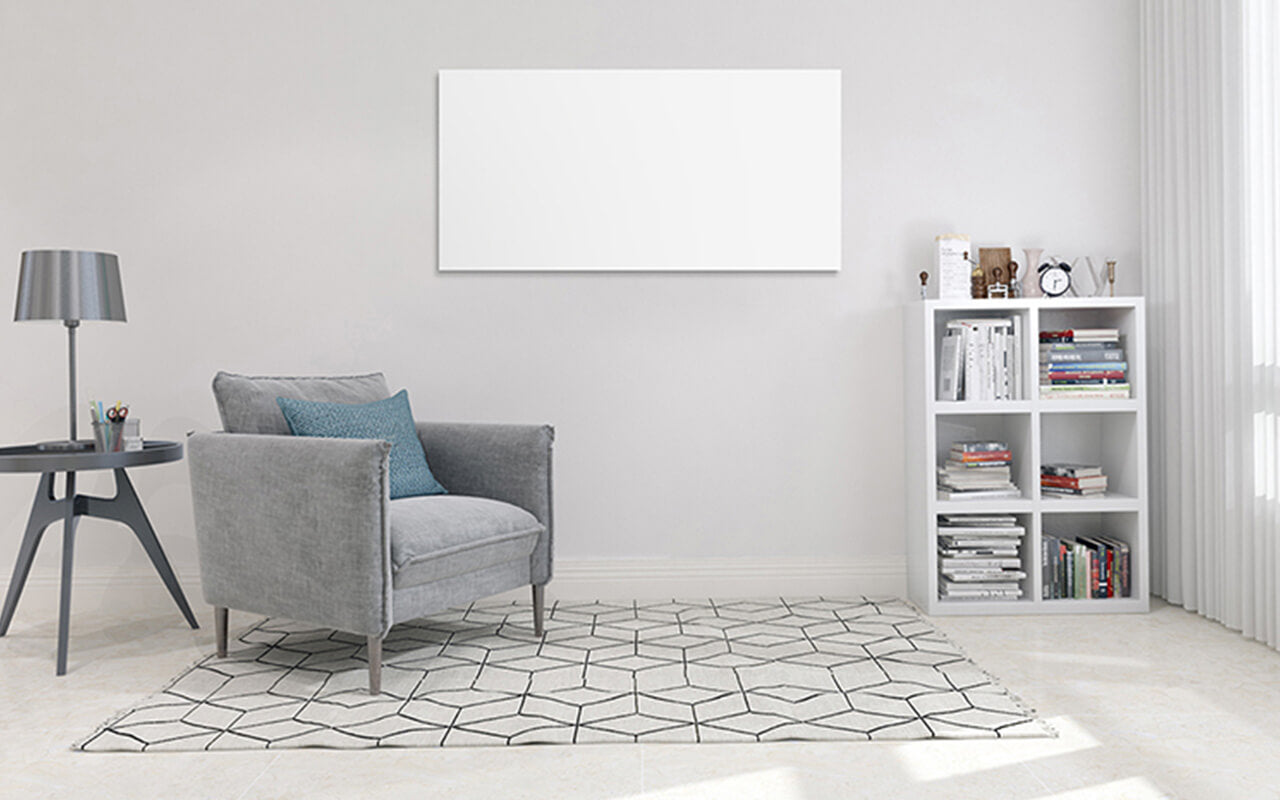 Frameless infrared heating panel F1206 (120x60cm)